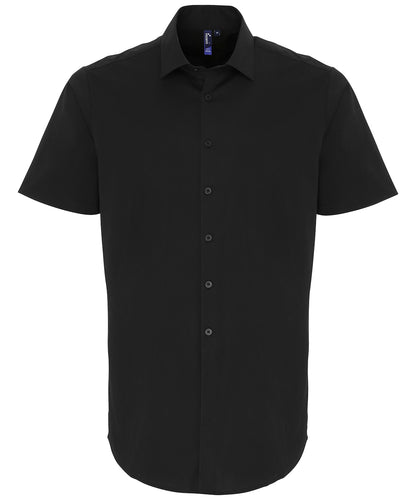 Men's Custom Printed or Embroidered Short Sleeve Cotton Workwear Shirt