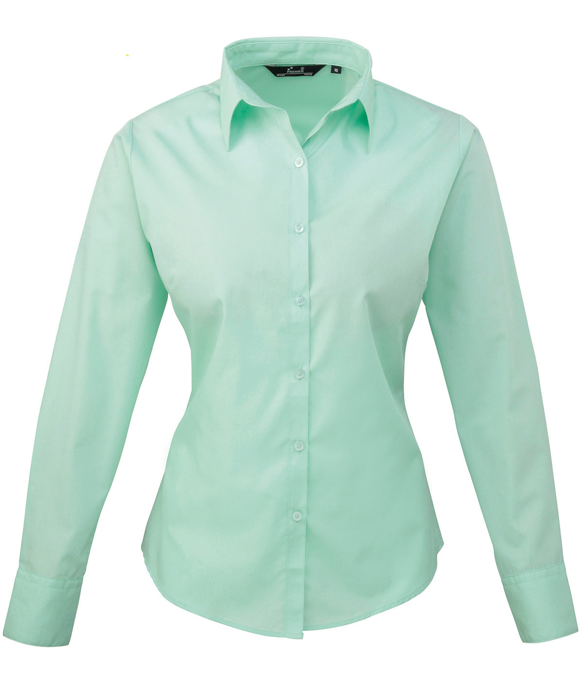Women's Custom Printed or Embroidered Long Sleeve Workwear Blouse