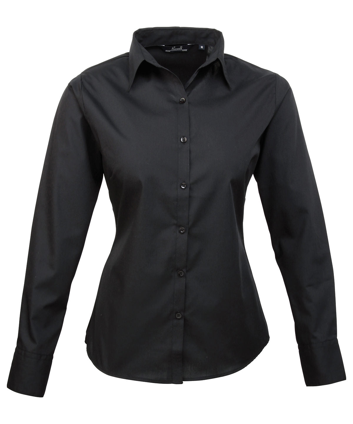 Women's Custom Printed or Embroidered Long Sleeve Workwear Blouse