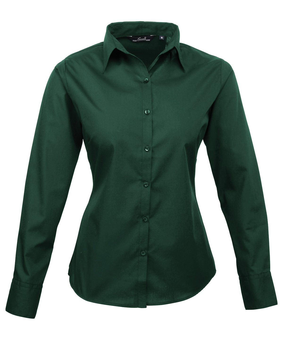 Women's Custom Printed or Embroidered Long Sleeve Workwear Blouse