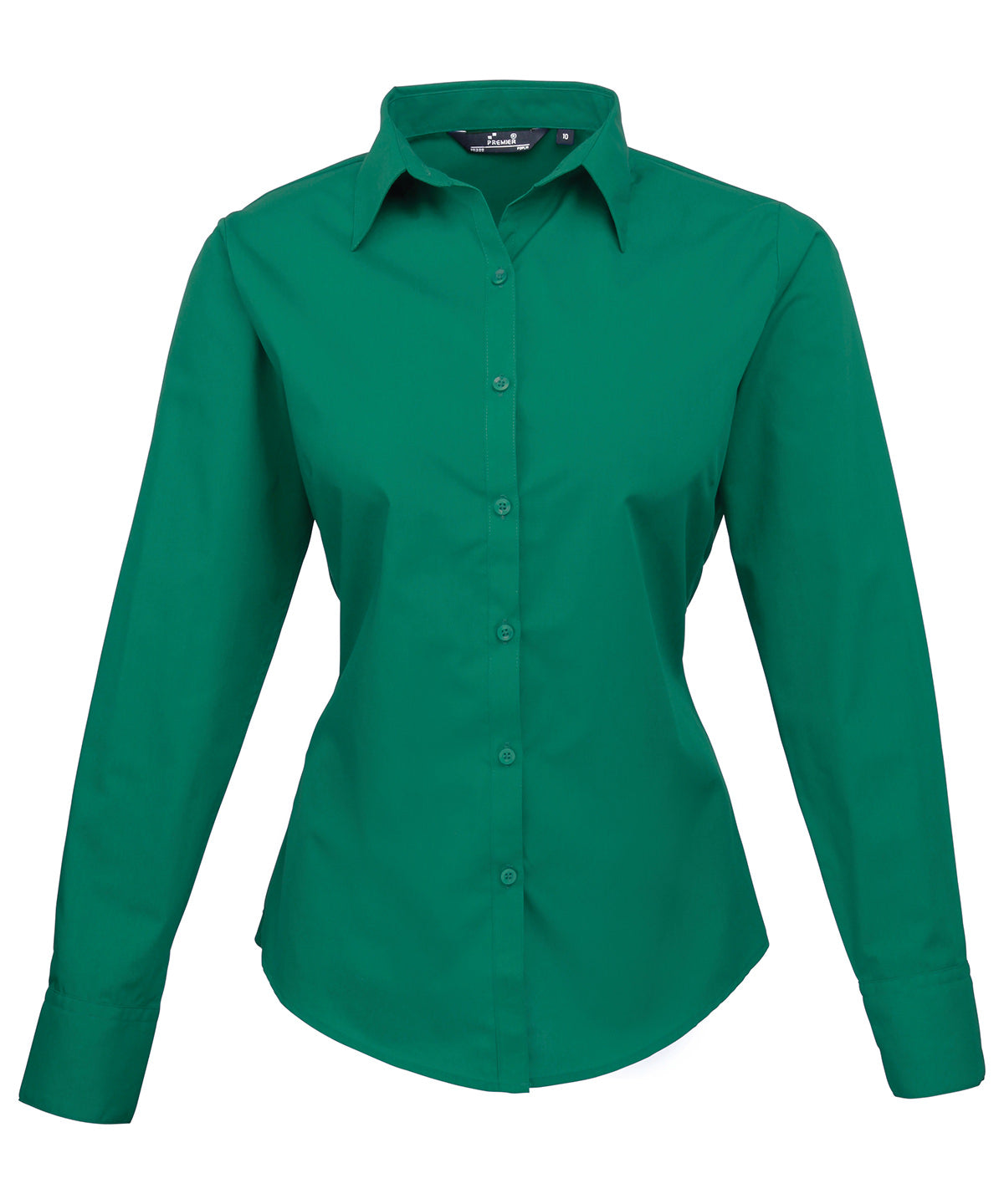 Women's Custom Printed or Embroidered Long Sleeve Workwear Blouse