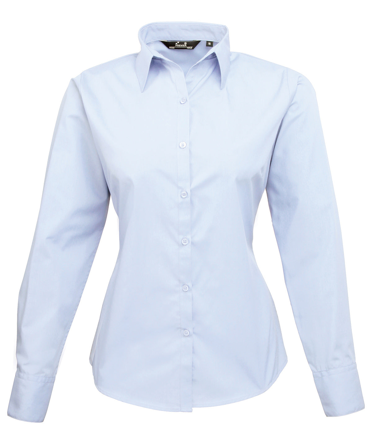 Women's Custom Printed or Embroidered Long Sleeve Workwear Blouse