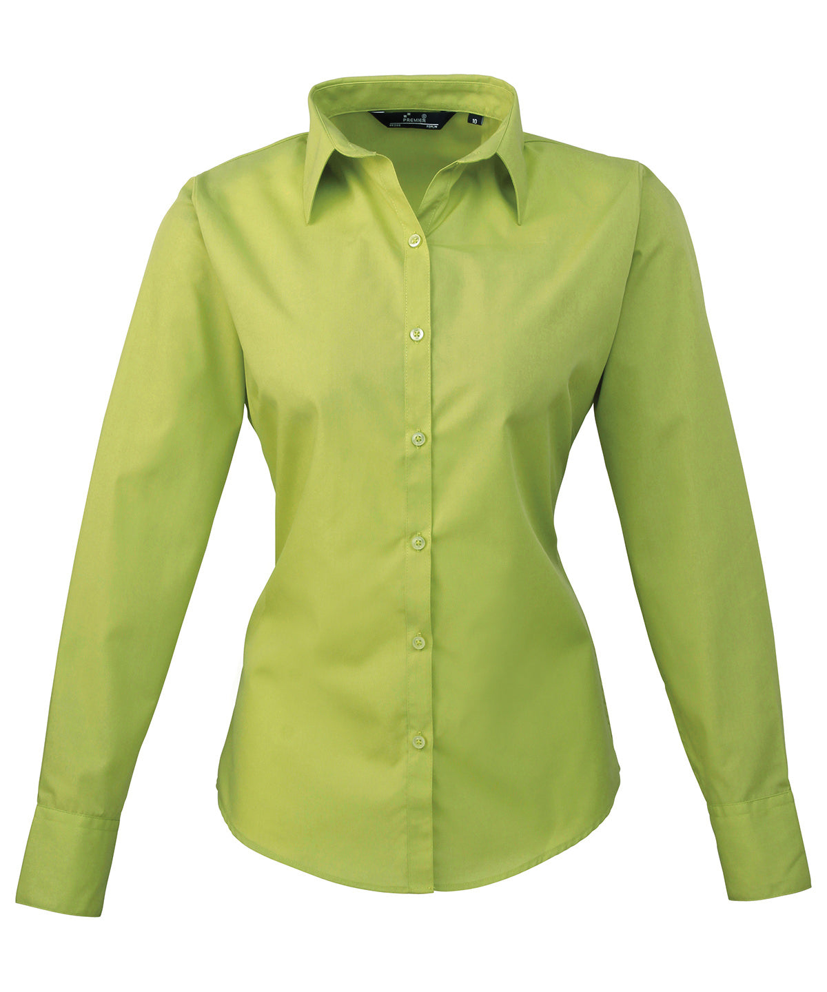 Women's Custom Printed or Embroidered Long Sleeve Workwear Blouse