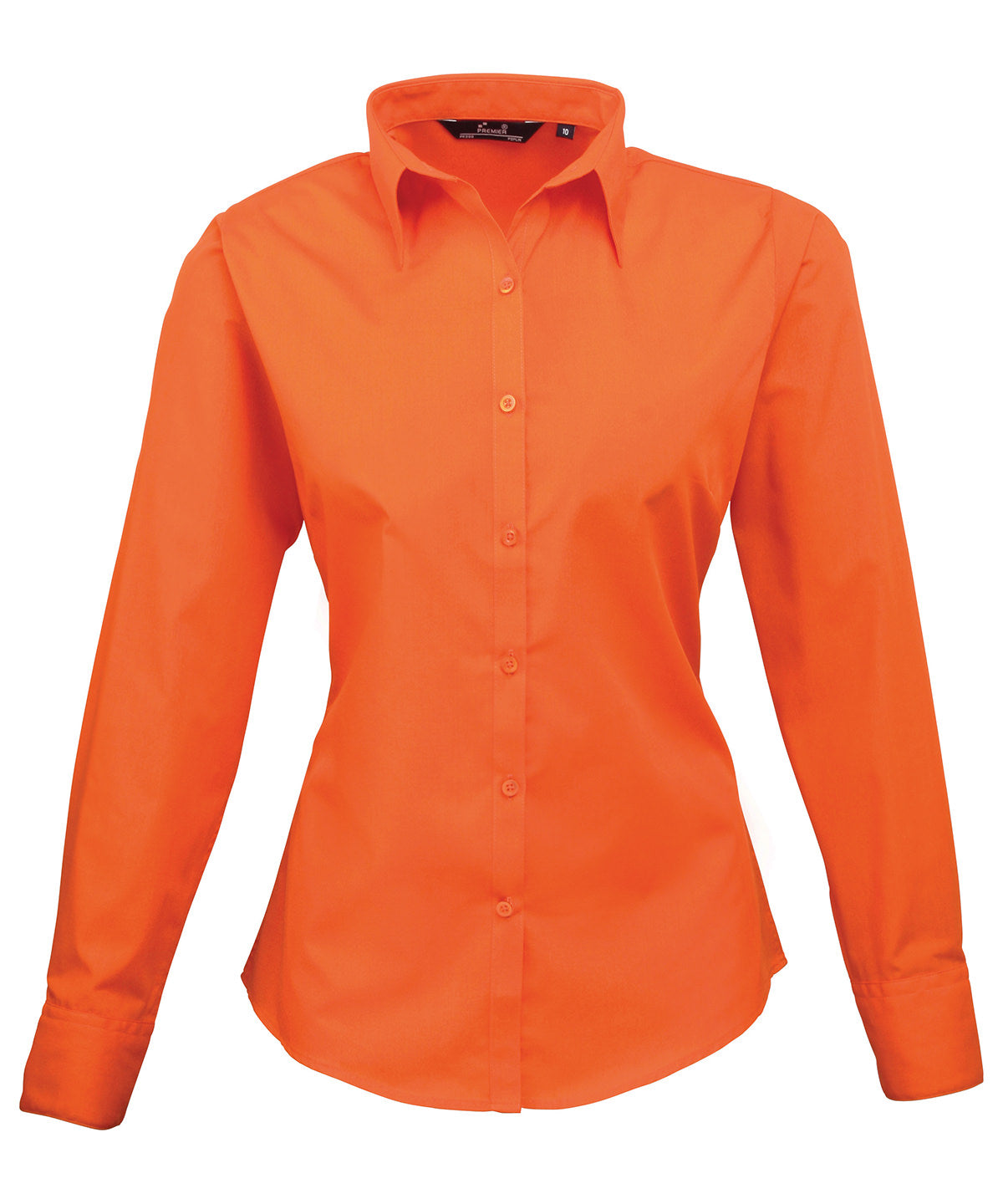 Women's Custom Printed or Embroidered Long Sleeve Workwear Blouse