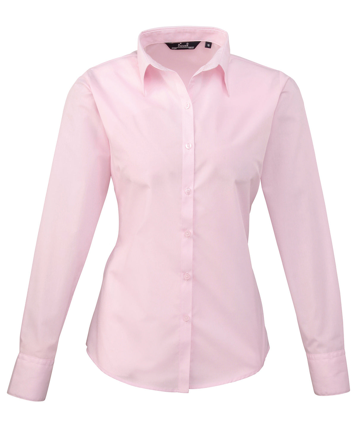 Women's Custom Printed or Embroidered Long Sleeve Workwear Blouse