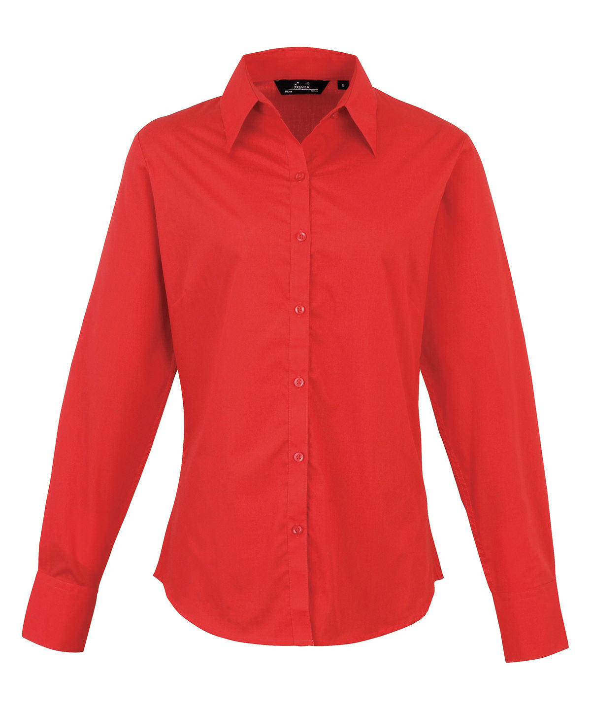 Women's Custom Printed or Embroidered Long Sleeve Workwear Blouse