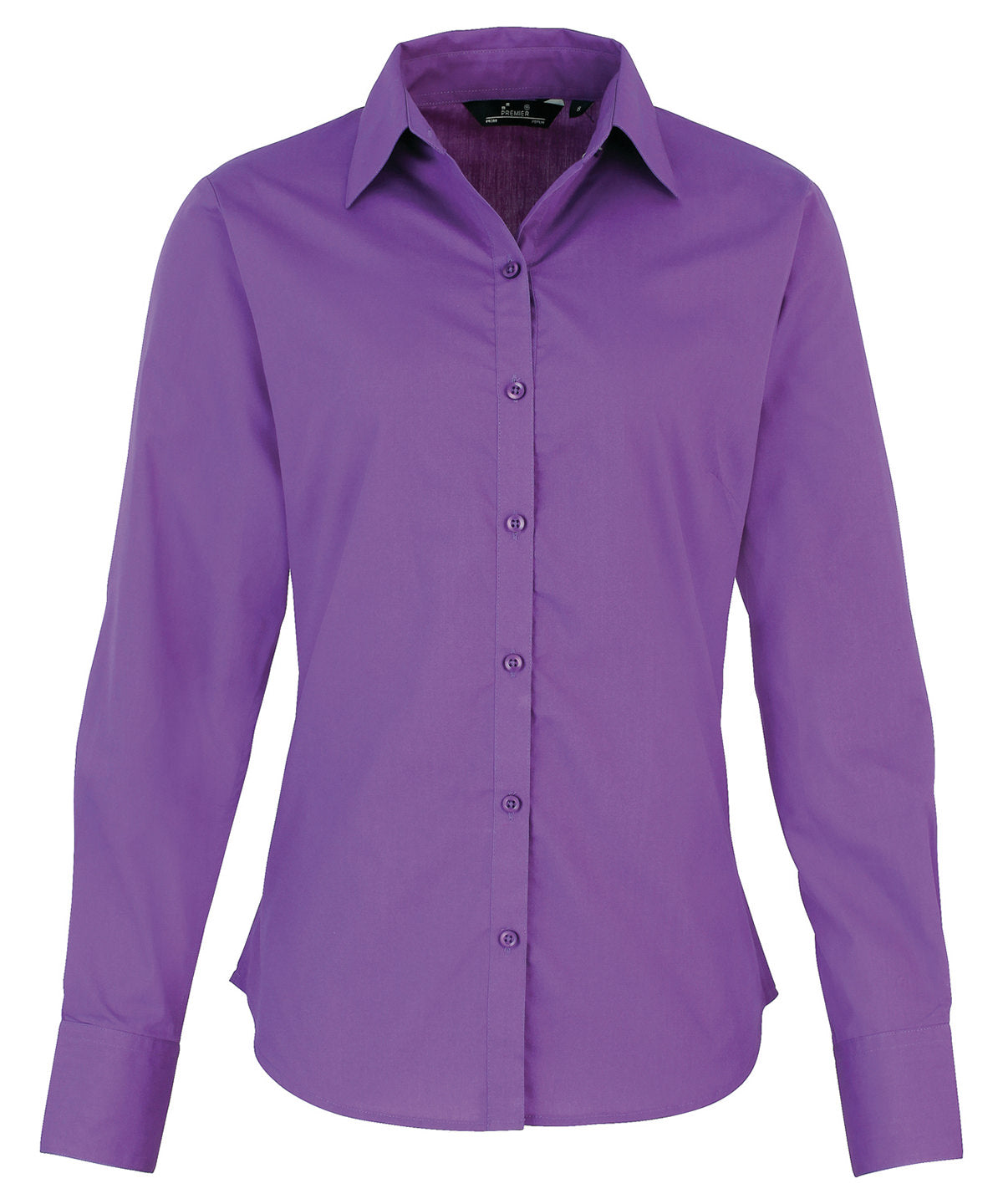 Women's Custom Printed or Embroidered Long Sleeve Workwear Blouse
