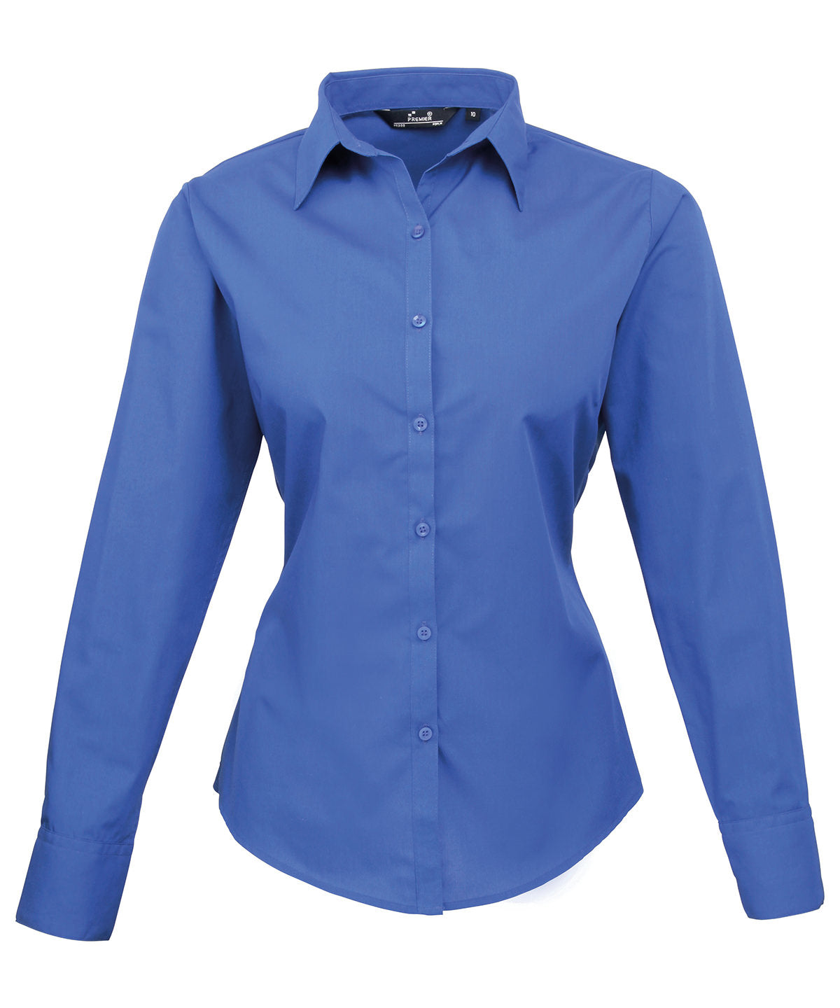 Women's Custom Printed or Embroidered Long Sleeve Workwear Blouse