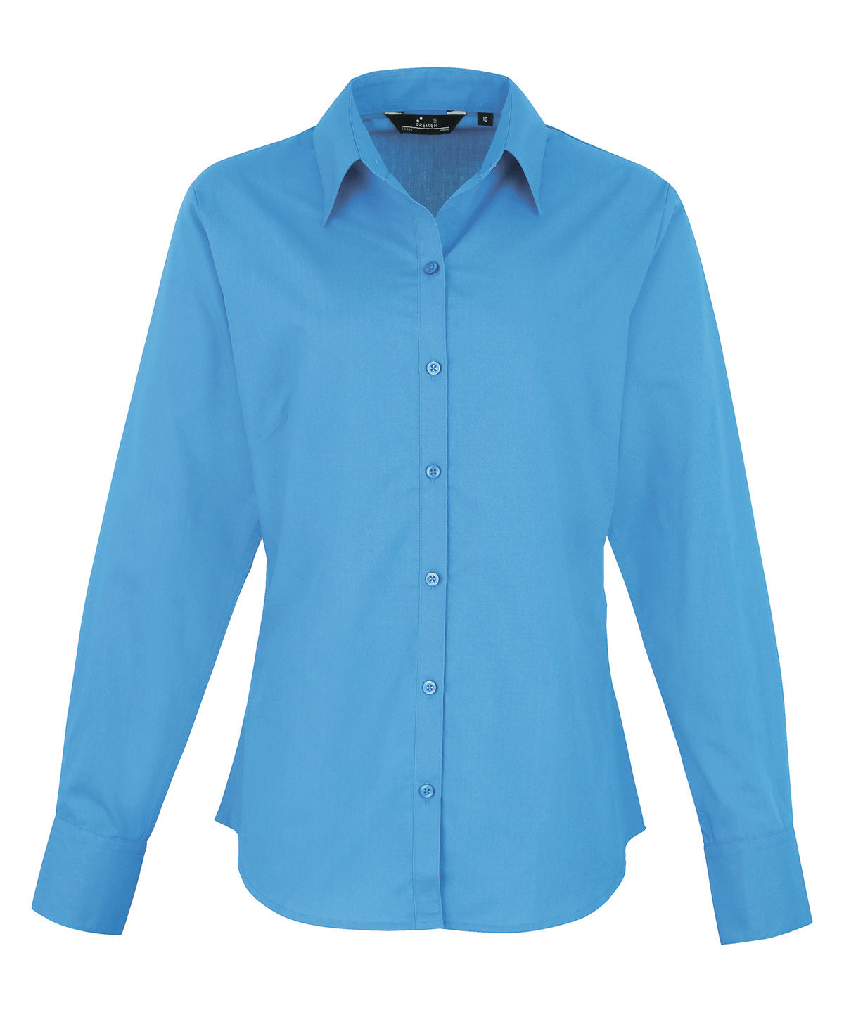 Women's Custom Printed or Embroidered Long Sleeve Workwear Blouse