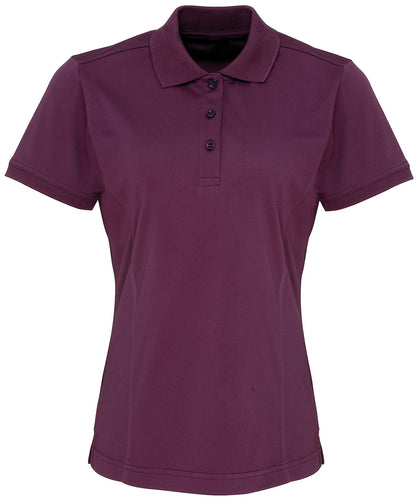 Women's Custom Printed or Embroidered Performance Polo Shirt