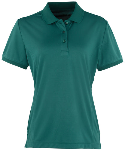Women's Custom Printed or Embroidered Performance Polo Shirt