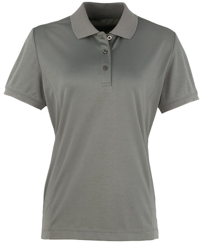Women's Custom Printed or Embroidered Performance Polo Shirt