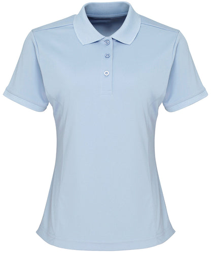 Women's Custom Printed or Embroidered Performance Polo Shirt