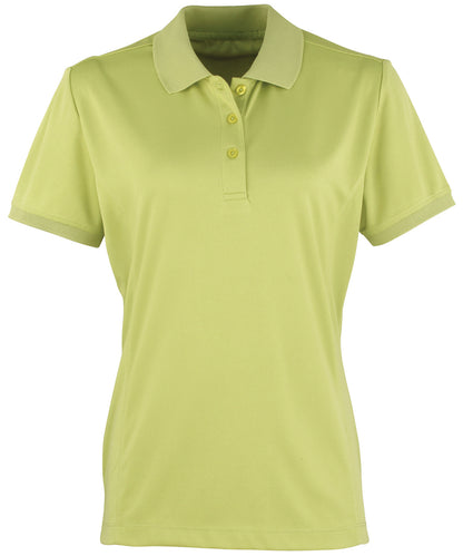 Women's Custom Printed or Embroidered Performance Polo Shirt