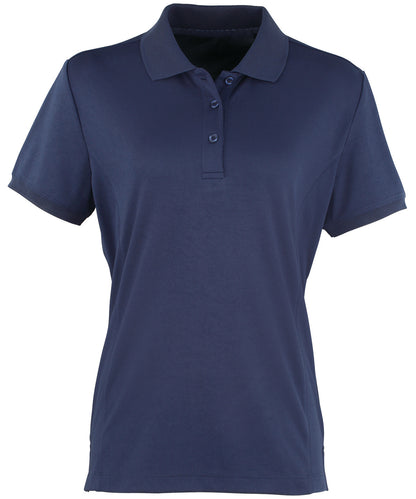 Women's Custom Printed or Embroidered Performance Polo Shirt