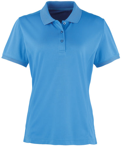 Women's Custom Printed or Embroidered Performance Polo Shirt