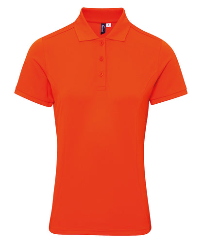 Women's Custom Printed or Embroidered Performance Polo Shirt