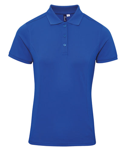 Women's Custom Printed or Embroidered Performance Polo Shirt