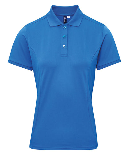 Women's Custom Printed or Embroidered Performance Polo Shirt