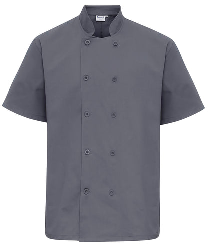 Custom Printed or Embroidered Short Sleeve Chef Chef Jacket
