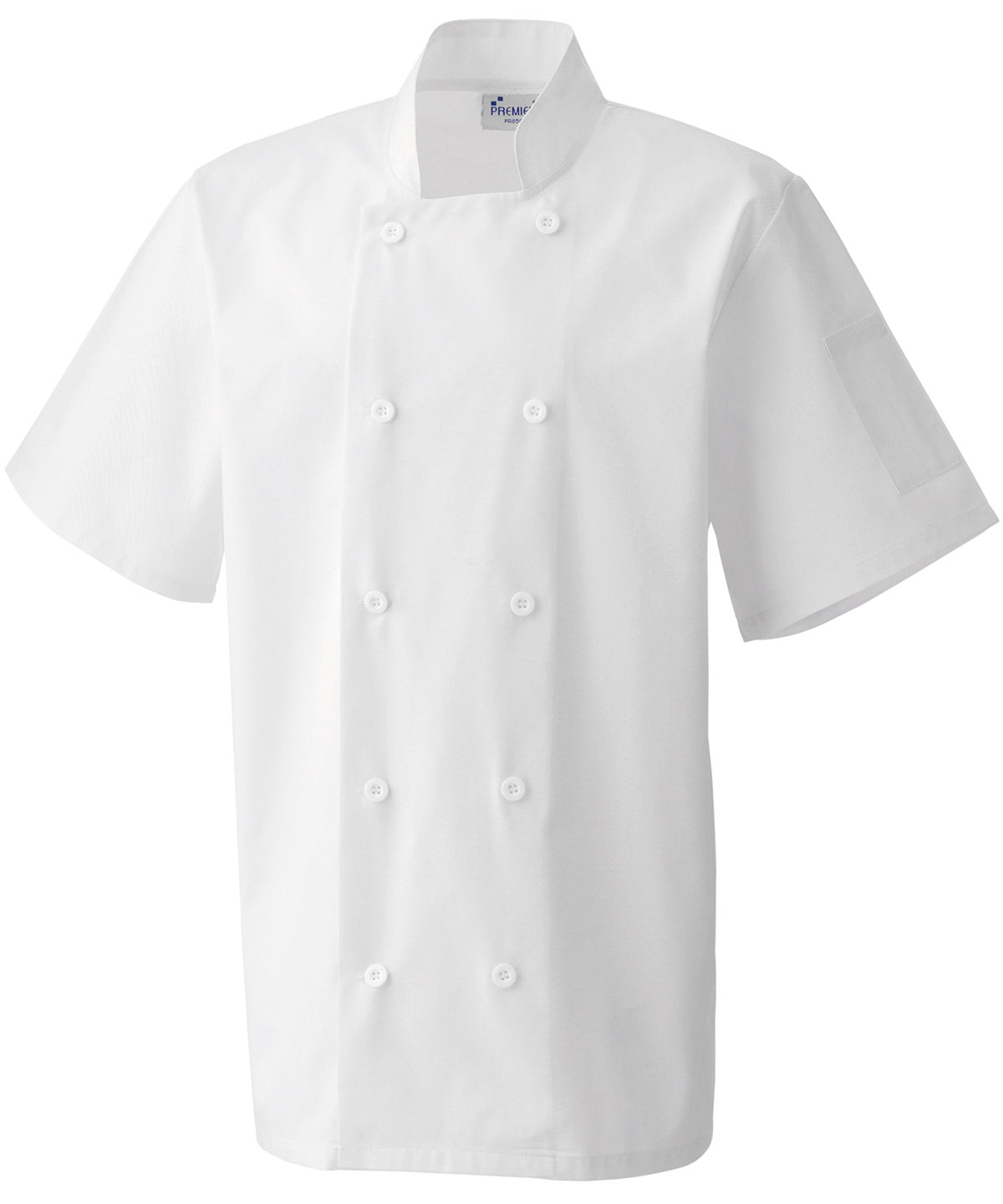 Custom Printed or Embroidered Short Sleeve Chef Chef Jacket