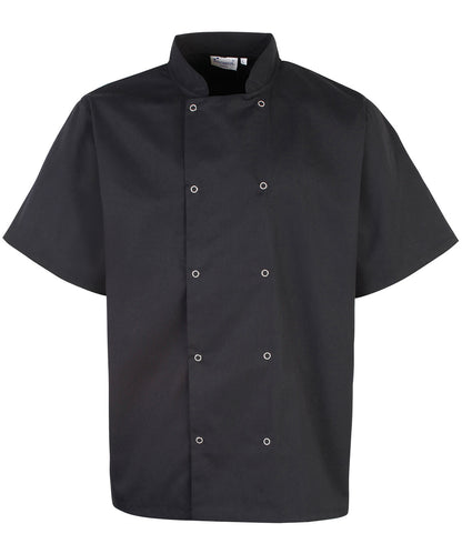 Custom Printed or Embroidered Short Sleeve Chef Chef Jacket