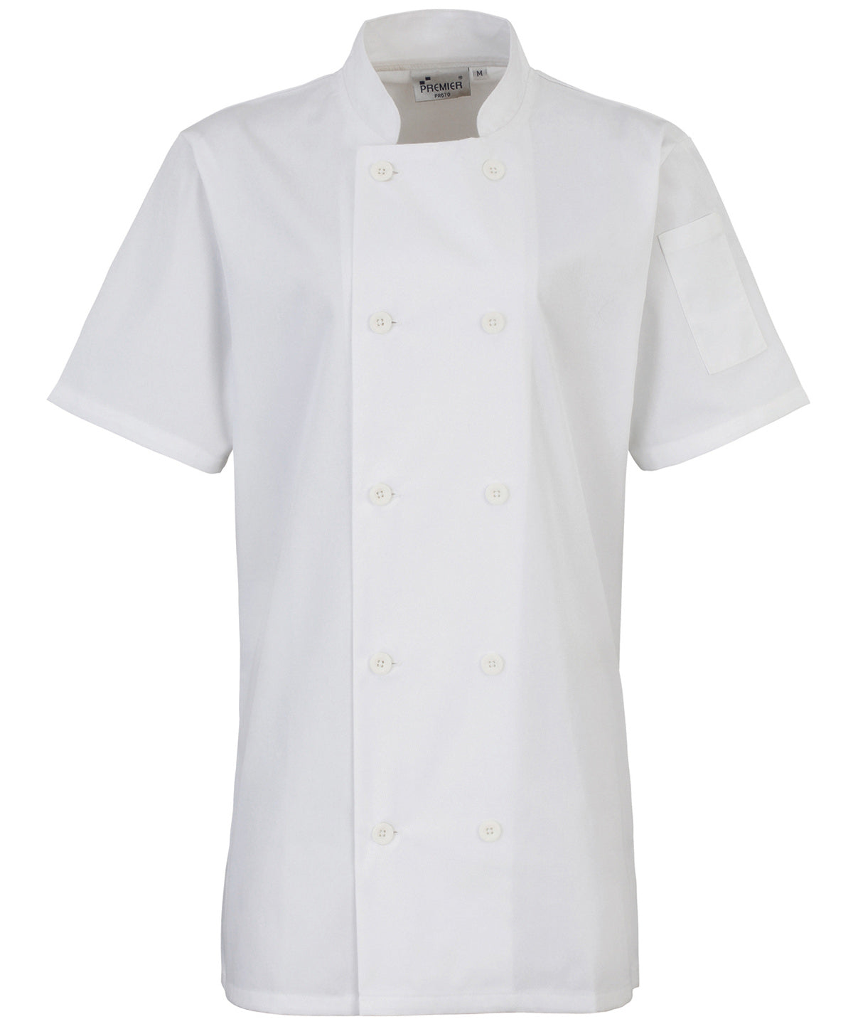 Women's Custom Printed or Embroidered Long Sleeve Short Sleeve Chef Jacket