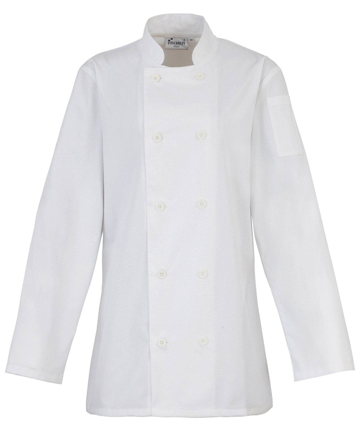 Women's Custom Printed or Embroidered Long Sleeve Chef Chef Jacket