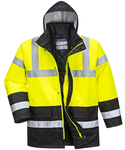 Men's Custom Printed or Embroidered Hi-Vis Waterproof Jacket