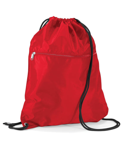 Kids Custom Printed Premium Zip-Up Drawstring Bag