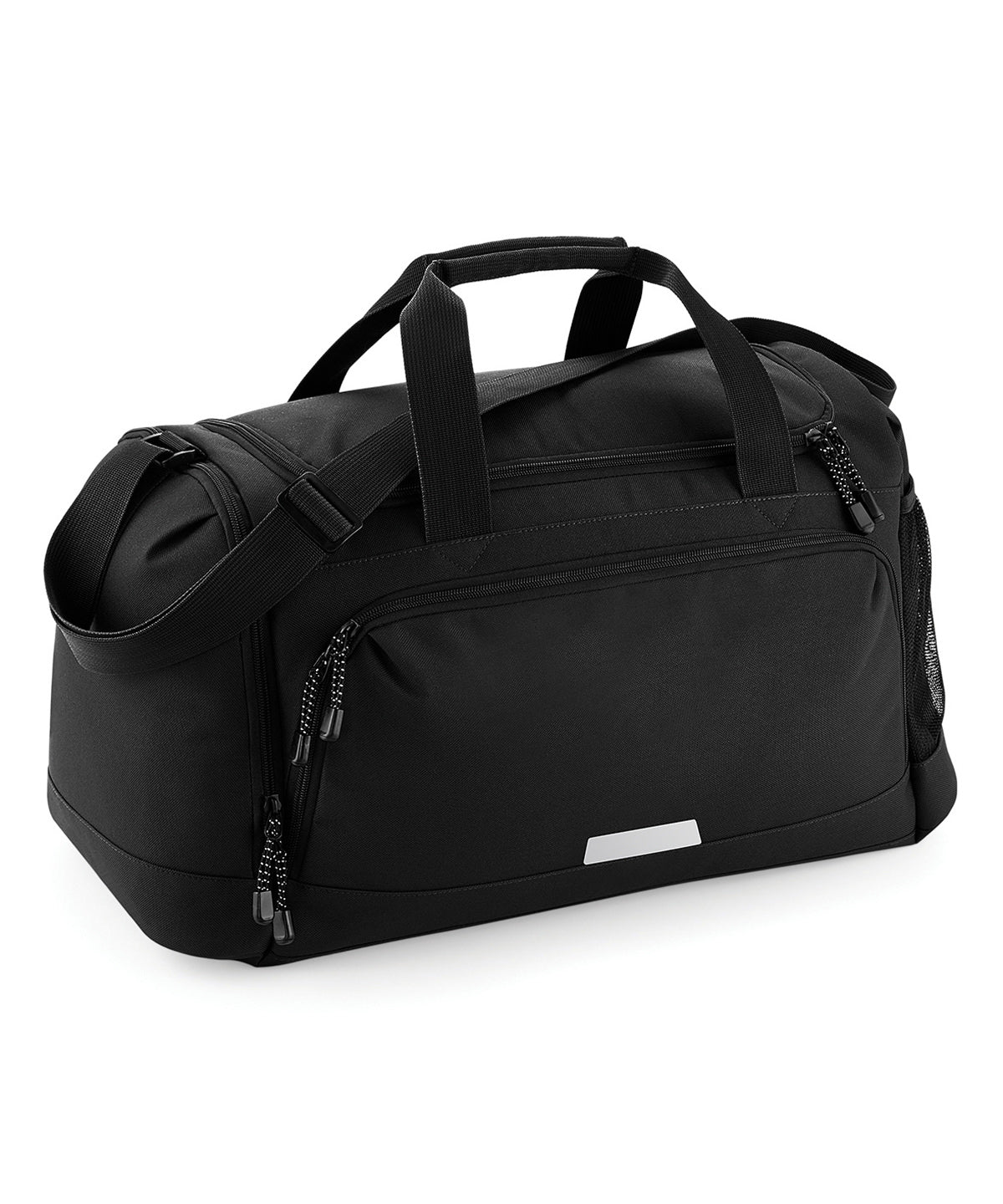 Custom Printed Zip-Up Polyester Holdall Bag