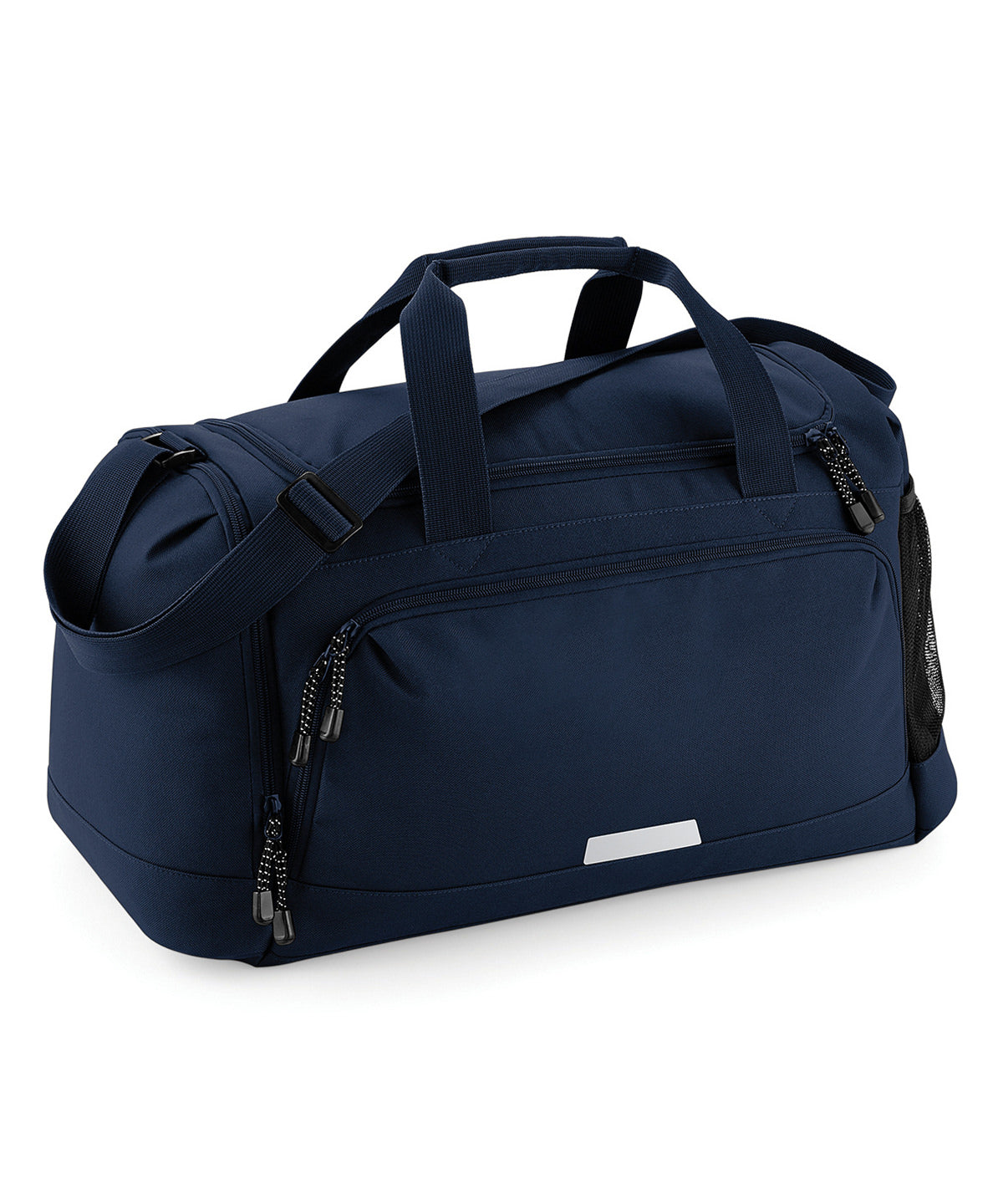 Custom Printed Zip-Up Polyester Holdall Bag