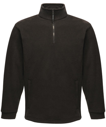 Men's Custom Printed or Embroidered Zip-Up Quarter Zip Fleece Jacket