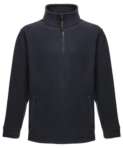 Men's Custom Printed or Embroidered Zip-Up Quarter Zip Fleece Jacket
