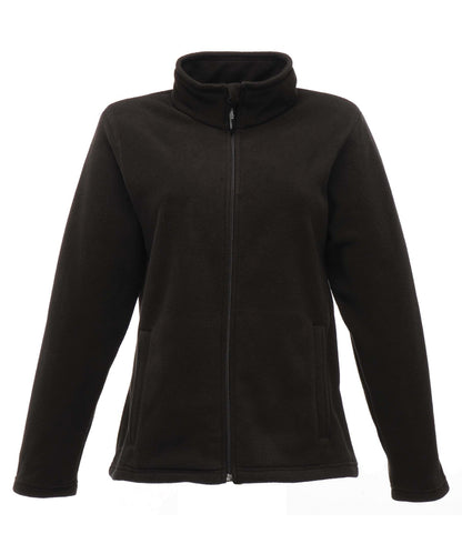 Women's Custom Printed or Embroidered Organic Zip-Up Fleece Jacket