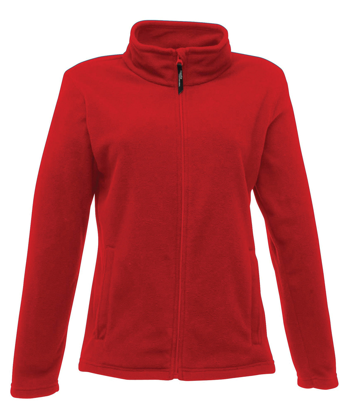 Women's Custom Printed or Embroidered Organic Zip-Up Fleece Jacket