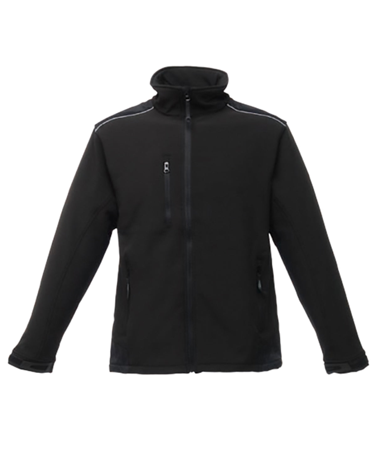 Men's Custom Printed or Embroidered Reflective Softshell Softshell Jacket