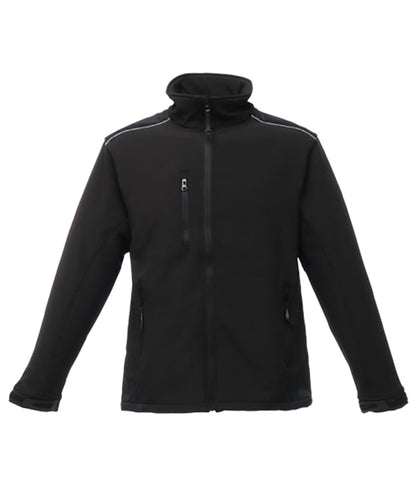 Men's Custom Printed or Embroidered Reflective Softshell Softshell Jacket
