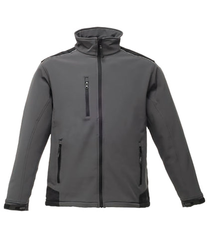 Men's Custom Printed or Embroidered Reflective Softshell Softshell Jacket