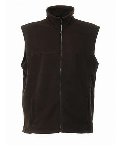 Men's Custom Printed or Embroidered Zip-Up Fleece Body Warmer
