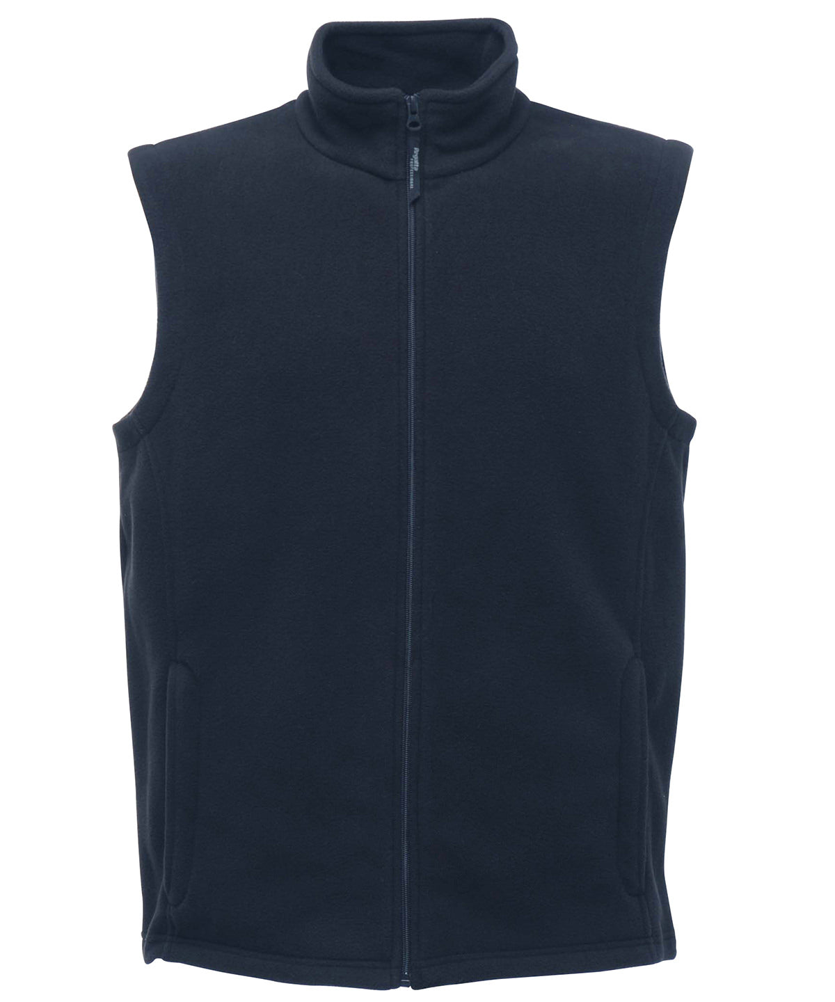 Men's Custom Printed or Embroidered Organic Zip-Up Body Warmer