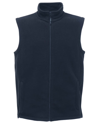 Men's Custom Printed or Embroidered Organic Zip-Up Body Warmer