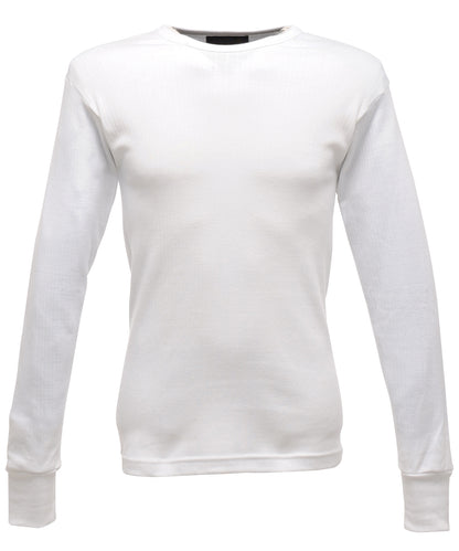 Men's Custom Printed Long Sleeve Cotton Baselayer Top