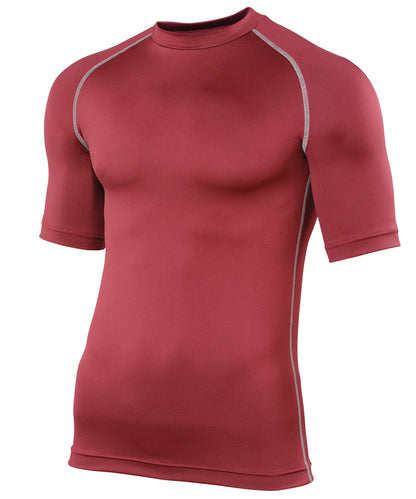 Men's Custom Printed Performance Short Sleeve Baselayer Top