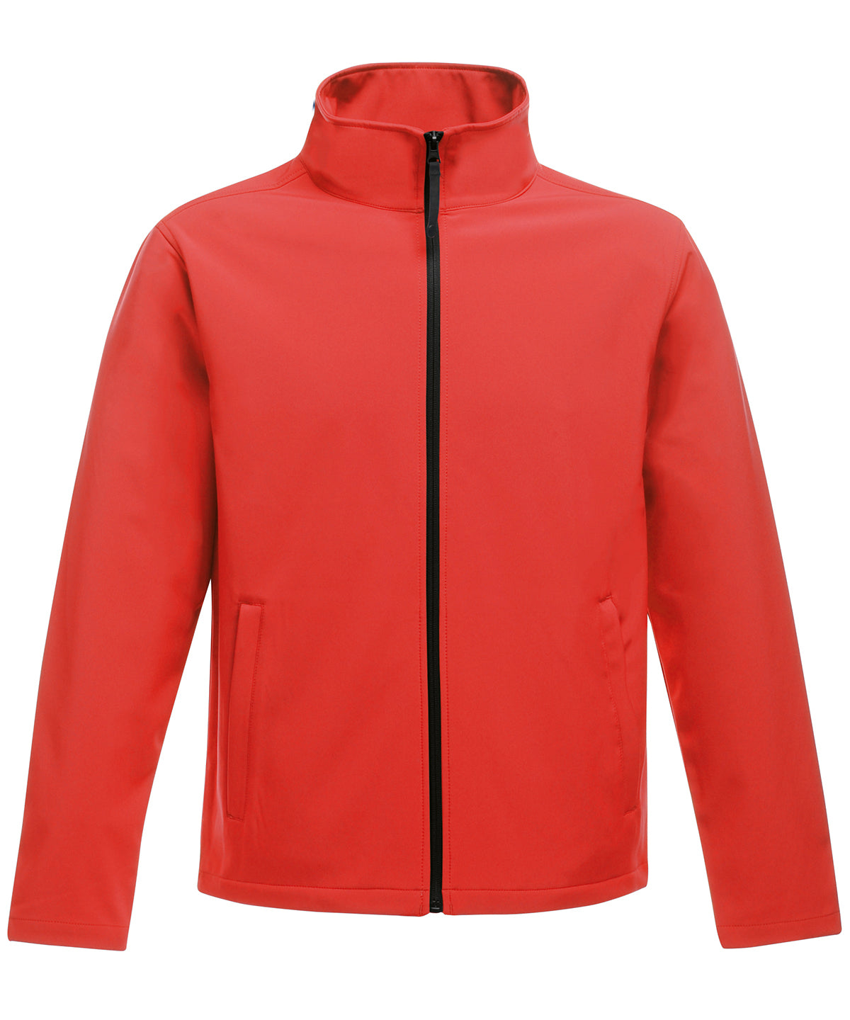 Unisex Custom Printed or Embroidered Softshell Zip-Up Softshell Jacket