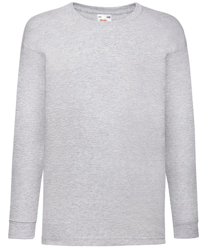 Kids Long Sleeve Valueweight T