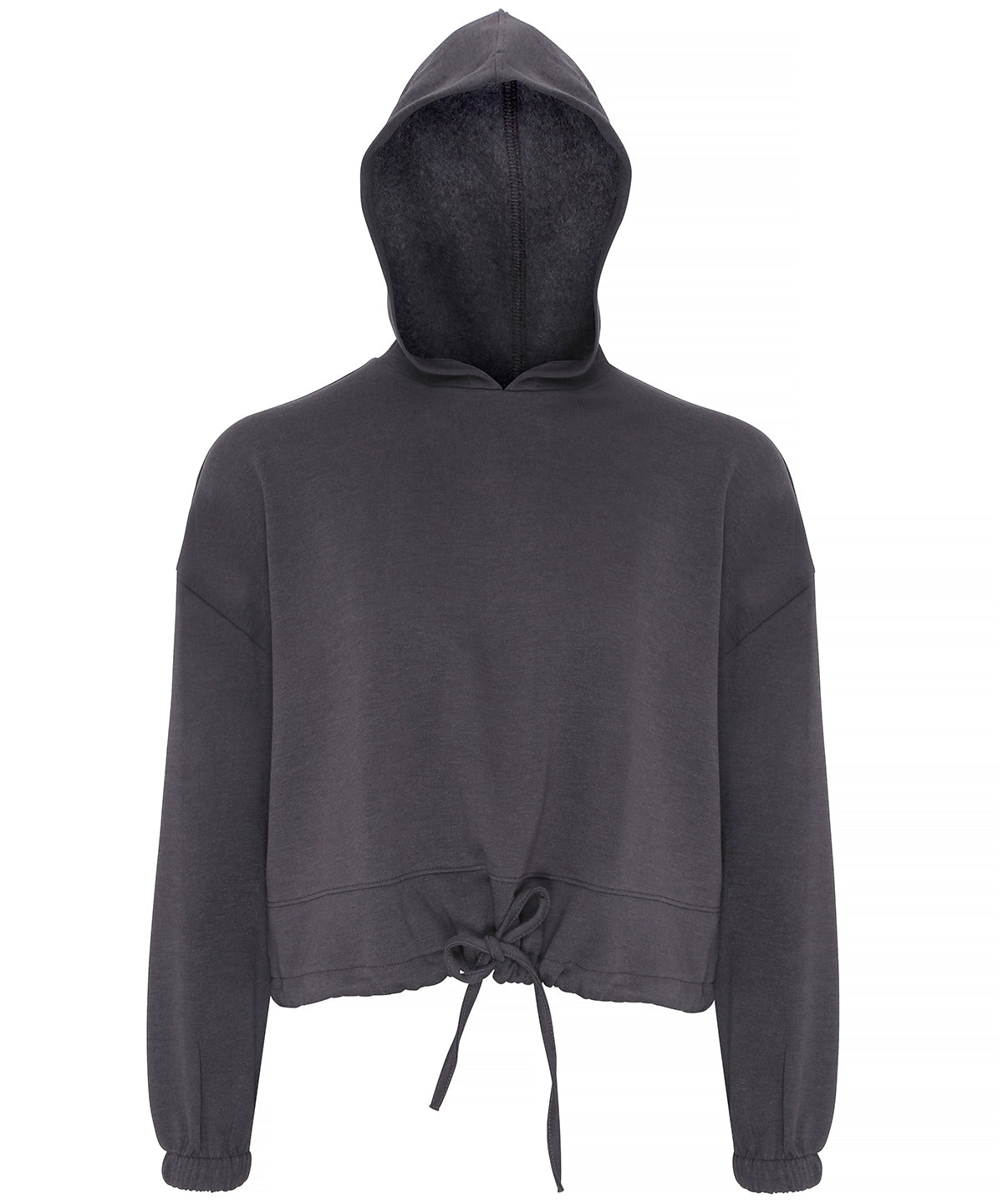 Women’s Custom Printed or Embroidered Organic Performance Cropped Hoodie