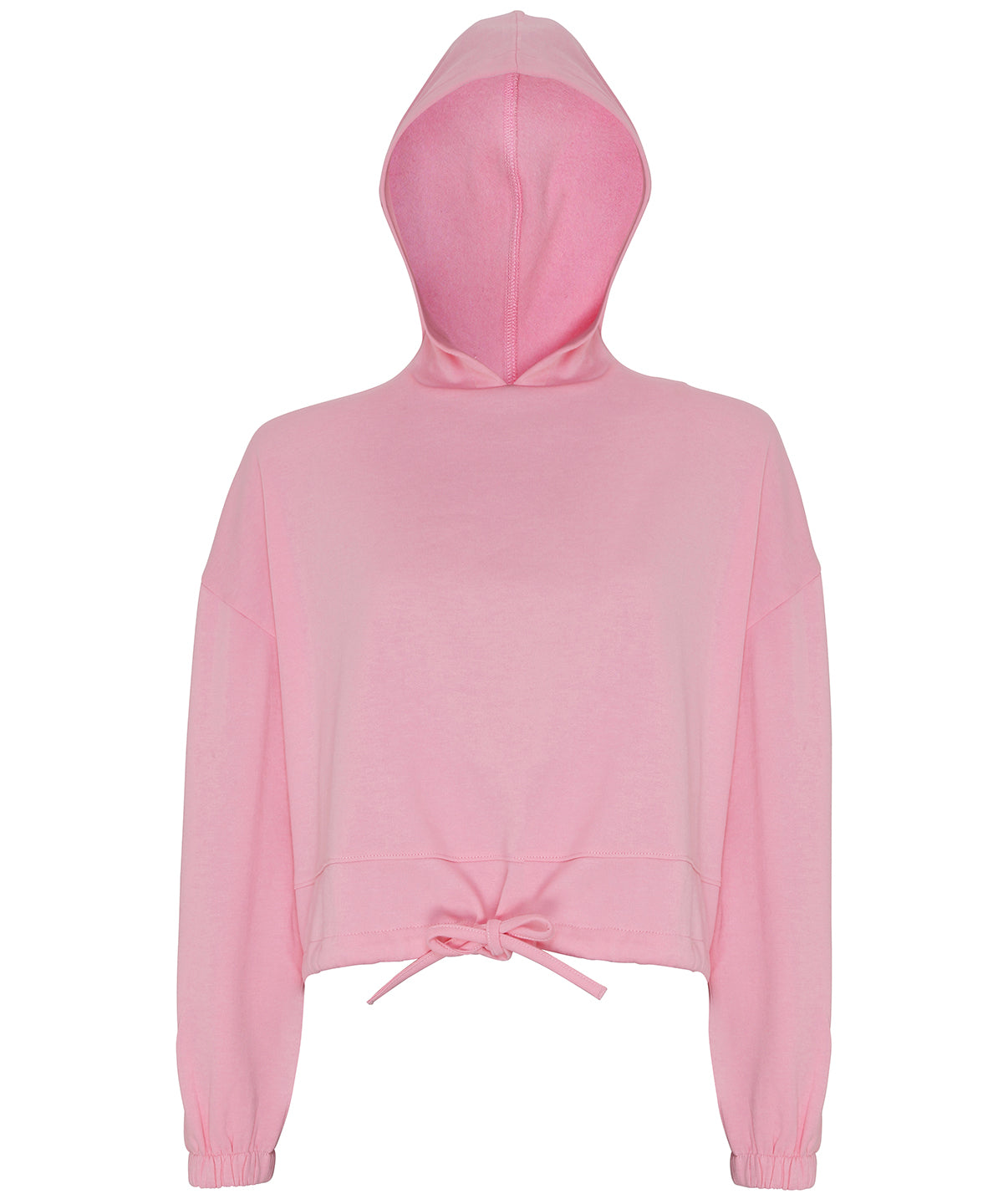 Women’s Custom Printed or Embroidered Organic Performance Cropped Hoodie