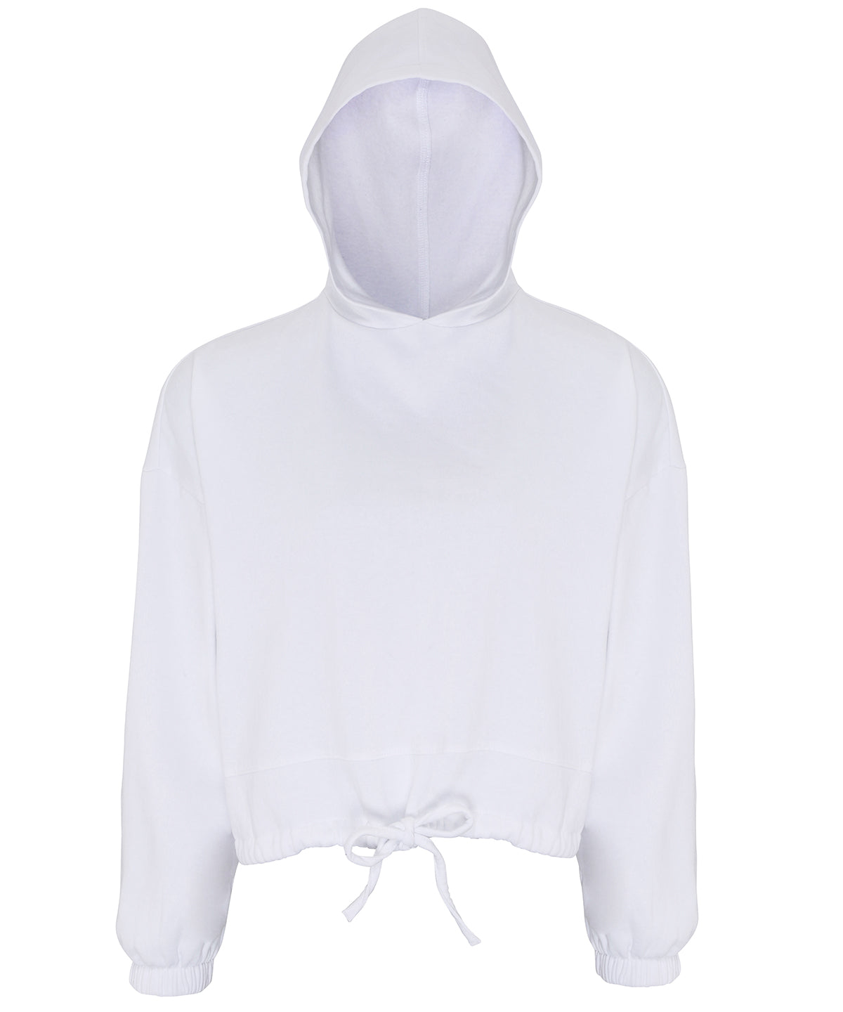Women’s Custom Printed or Embroidered Organic Performance Cropped Hoodie