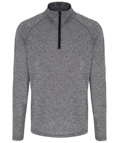 Men’s Custom Printed Performance Long Sleeve Quarter Zip Training Top